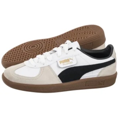 Buty Sportowe Palermo Lth Jr WhiteVapor GrayGum 39727501 PU636a Puma