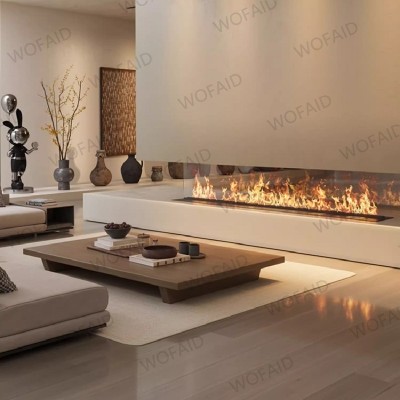 5letnia gwarancja elektryczny kominek 3D efektem pary wodnej sztuczny płomień ognia do dekoracji salonu