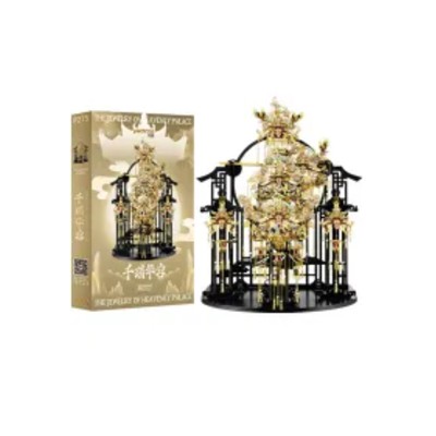 Puzzle Metalowe Model 3D Biżuteria Podniebnego Pałacu