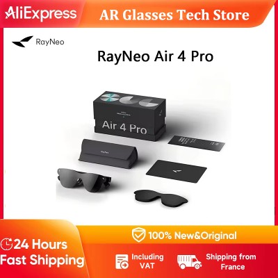 Okulary AR Rayneo Air Pro inteligentne sterowanie głosowe 3G wodoodporność IPX5 nagrywanie wideo 4K mocowane na głowie obsługa XR protokół DP