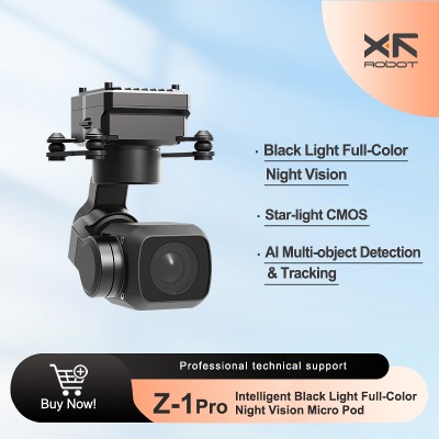 XFZ1PRO 3osiowy gimbal Inteligentne światło Pełnokolorowy noktowizor Micro Pod Obsługuje sieć UART SBUS MAVLink