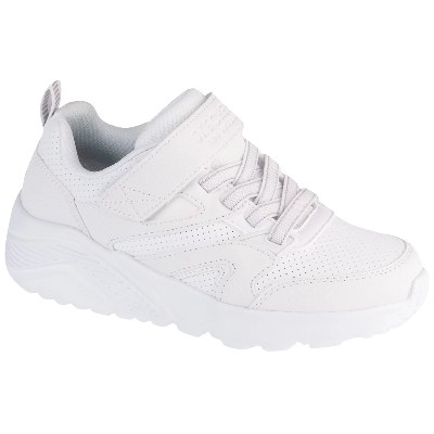 Skechers Uno Lite Echo Surge 403640LWHT Dla dziewczynki buty sneakers skóra syntetyczna 32