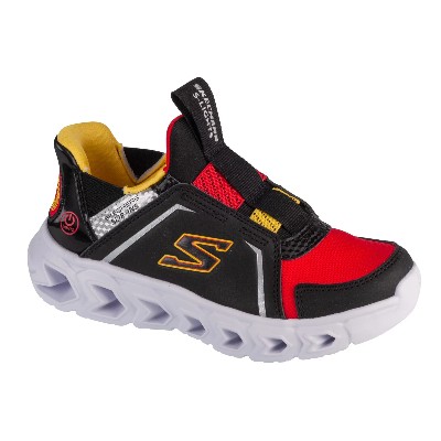 Skechers SlipIns HypnoFlash 20 Vexlux 403830LBKRD Dla chłopca buty sneakers syntetyk 27