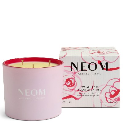 NEOM Its All Rosy Wick Candle 420g
