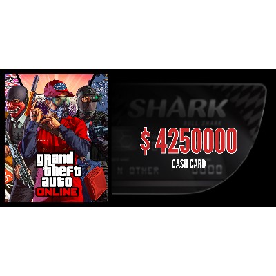 Grand Theft Auto Online The Whale Shark Cash 4250000 Xbox Series