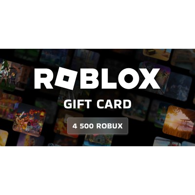 Roblox Gift Card 4500 Robux Xbox Series