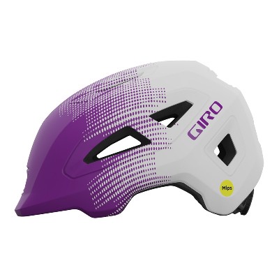Kask rowerowy dziecięcy GIRO SCAMP II matte purple towers 4549 cm
