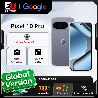 Wersja globalna Google Pixel 10 Pro procesorem Google Tensor G5 potrójnym zestawem tylnych aparatów rozdzielczości 50 MP technologią Gemini AI oraz baterią pojemności 4870 mAh