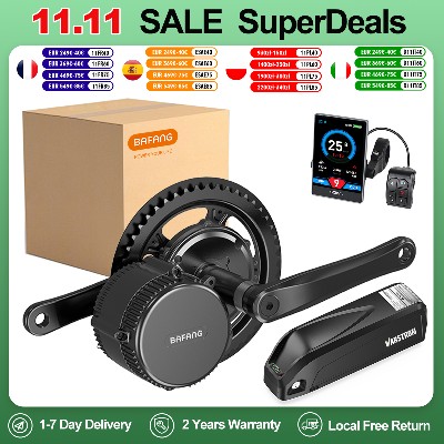 Bafang BBS02 48V akumulator 750W silnik typu Mid Drive konwersja roweru elektrycznego zestawem akumulatorów dla BB 6873MM 90100MM