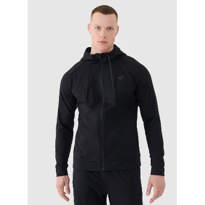 4F zapinana treningowa bluza męska drapanej dzianiny 4FWMM00TFSWM654