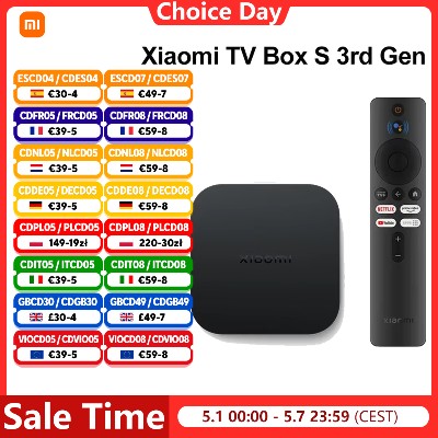 Xiaomi TV Box generacji wersja globalna GB RAM 32 GB ROM 4K UHD Dolby Vision HDR10 Google TV WIFI BT52 Asystent Google