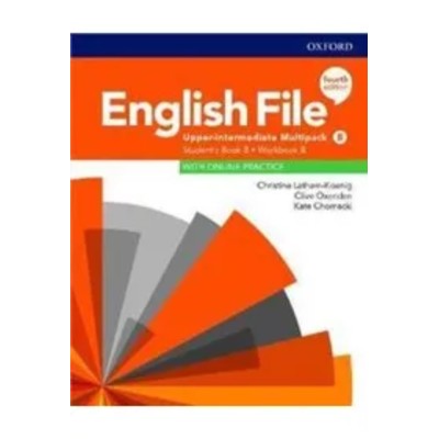 English File 4th edition UpperIntermediate Student039s BookWorkbook MultiPack