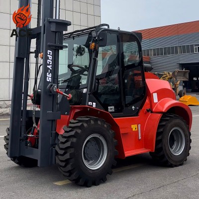Nowy model wózka widłowego 4x4 35 tony wysyłka wózek terenowy ton magazynowy tony sprzedaż wózków widłowych możliwością personalizacji