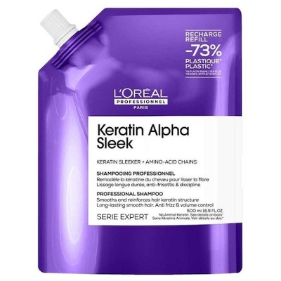 LOréal Professionnel Paris Serie Expert Keratin Alpha Sleek Szampon keratynowy Female 500 ml