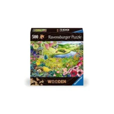 Puzzle drewniane 500 el Dziki ogród
