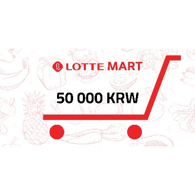 Lotte Mart Gift Card 50000 KRW