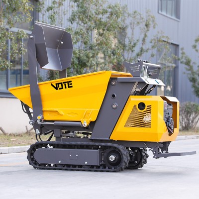 Mini Dumper Gąsienicowy 800kg Hydrauliczny Dumper Diesel Personalizacja Mini Dumper Gąsienicowy 500kg