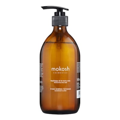 Mokosh Drzewo Sandałowe Bursztynem Nawilżający Żel Do Mycia Ciała Sandal Tree Amber Shower gel 500ml Dla Kobiet
