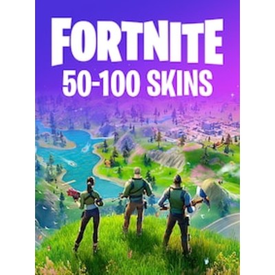 Fortnite 50100 Skins PSN Xbox Nintendo Switch PC Mobile Fortnite Account GLOBAL