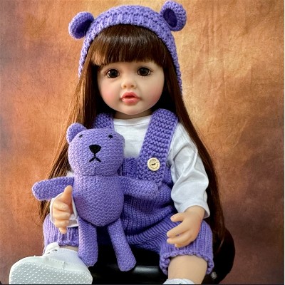 Realistyczne lalki Reborn realistyczne pełne silikonowe Baby Bebe Vinyl 50CM nowonarodzona dziewczynka lalka księżniczka maluch zabawka prezent