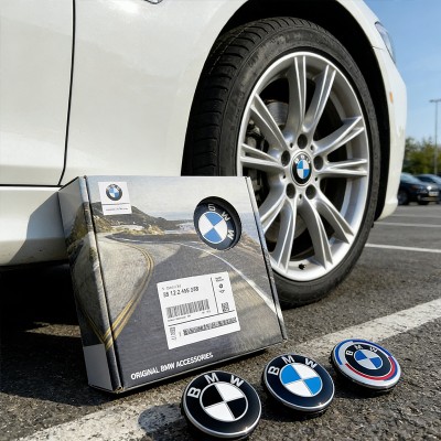 szt Nakładki na felgi samochodowe 68mm 56mm motywem 50lecia BMW pasujące do modeli E36 F20 E46 E39 E38 E90 E60 E87 E34 E53 X3 X5 X6 M2