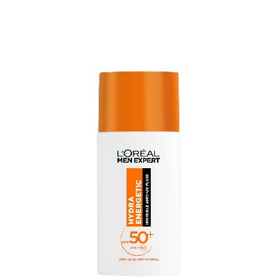 LOréal Men Expert Hydra Energetic Daily SPF50 Invisible Fluid with Antioxidant Vitamin 50ml