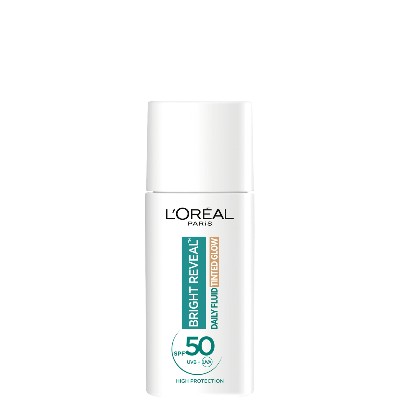 LOréal Paris Daily Fluid Tinted Glow SPF 50 50ml Various Shades Bronze Glow