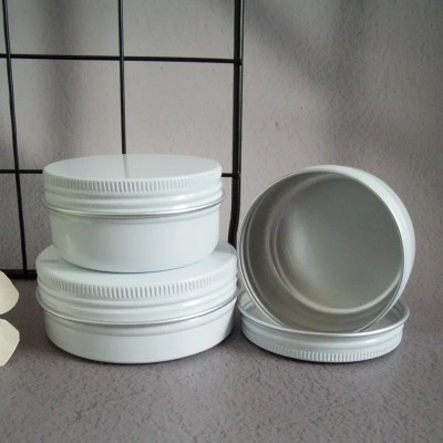 510152030506080110150g Aluminiowe pudełko Puste pokrywki Puszki Okrągły metalowy słoik na kosmetyki Pojemniki na kosmetyki butelka Hurtownia