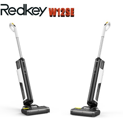 Redkey W12SE Automatyczna Maszyna do Czyszczenia Bezprzewodowy Odkurzacz Mop na Mokro Sucho Filtracja HEPA 45 minut pracy Ssanie 55000Pa