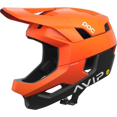 POC kask rowerowy full face Otocon Race MIPS pomarańczowy 5558