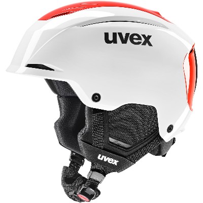 Kask narciarski UVEX Resolution SL białopomarańczowy 5559