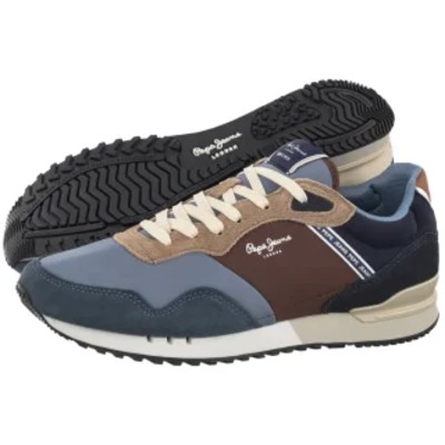Buty Retro London Soft Union Blue PMS400030 562 PE109a Pepe Jeans