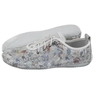 Półbuty Ażurowe Kwiatki 56C2688 AR147a Artiker