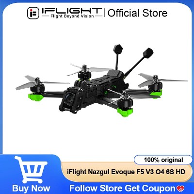 iFlight Nazgul Evoque F5D V3 6S HD FPV Dron BNF O4 Air Unit Pro DCX Podwójna Geometria Elastycznym Przełączaniem 5calowy Dron Freestyle FPV
