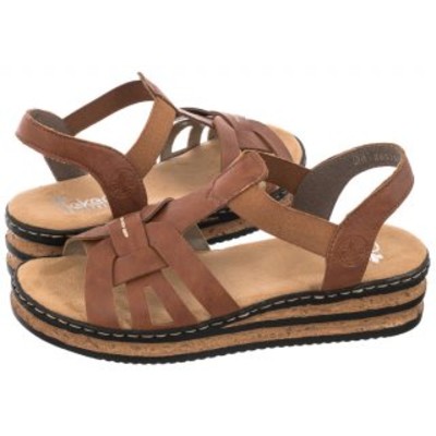 Sandały 6291822 Brown RI30a Rieker