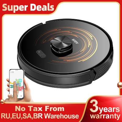 Kod promocyjnyGCC800Odkurzacz Robotyczny ABIR X9 Nawigacja Laserowa Moc ssania 6500Pa Mapa Wielopoziomowa Podwójna Lampa UV Inteligentna Kontrola Stref Technologia Auto Carpet Boost Wersja