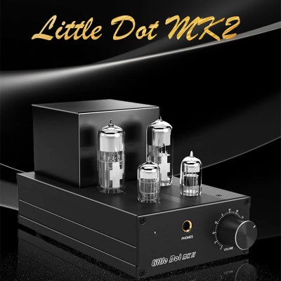 Little Dot MK2 MK Vacuum Tube HIFI Headphone Audio Earphone Amps DAC Amplifier EXQUIS 6J1 6N6 Lamp Headset Amplifier