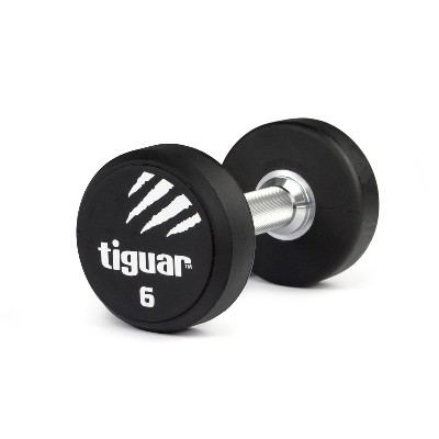 TIGUAR hantle treningowy ciężarek do ćwiczeń siłowych 6kg