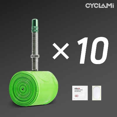 10 szt CYCLAMI Ultralekka Dętka Rowerowa TPU 700C 18 23 25 28 30 32 Szosowa Rowerowa Dętka TPU Materiałowa Opona Francuski Metalowy Zawór Presta