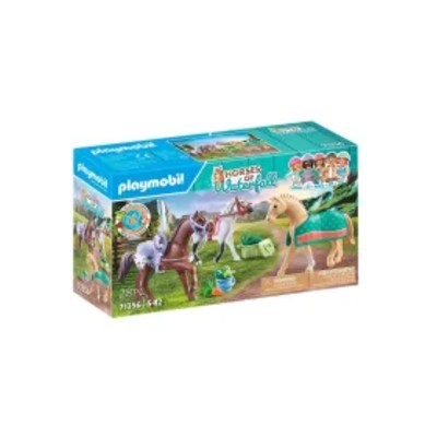 Playmobil Horses of Waterfall konie Morgan Quarter Horse Angloarab Shagya 71356