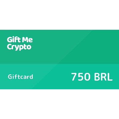 Gift Me Crypto Gift Card 750 BRL