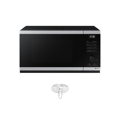 Samsung Mikrofalówka wolnostojąca 800 grillem Auto Cook Program do neutralizacji zapachów MG23DG4524ATE2