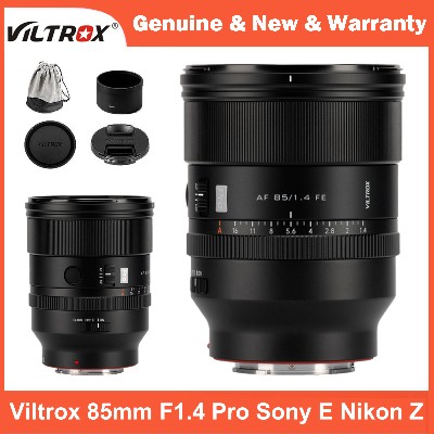 Viltrox AF 85mm F14 Pro Full Frame Obiektyw teleobiektywowy dużej przysłonie do Nikon ZMount ZR Z5II Z50II Z6III Z8 ZF Z30 ZFC Z9