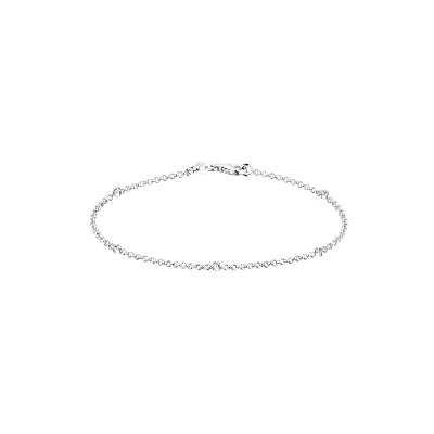 Elli Filigranowa damska bransoletka kryształkami ze srebra próby 925 Bransoletki ct Damski