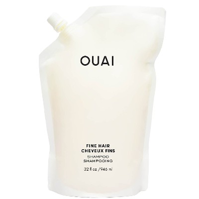 OUAI Fine Hair Shampoo szampon do włosów cienkich opakowanie uzupełniające 946 ml