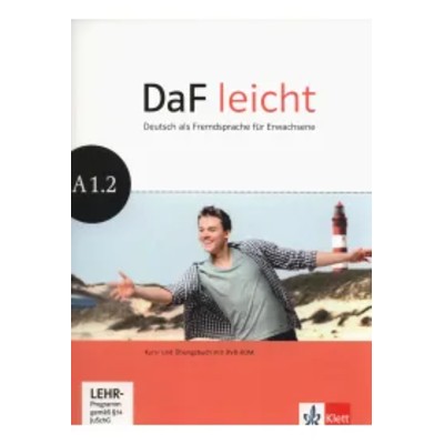 DaF leicht A12 Kurs und Übungsbuch mit DVDROM