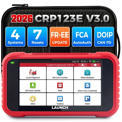 LAUNCH X431 CRP123E V30 CRP123I V30 car diagnostic tools obd obd2 code reader scanner ENG ABS SRS AT auto scan tool reset se