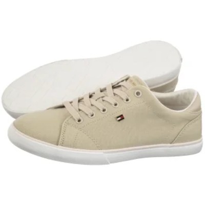 Tenisówki Th low Profile Vulc Canvas Classic Beige FW0FW09102 ACI TH1479b Tommy Hilfiger