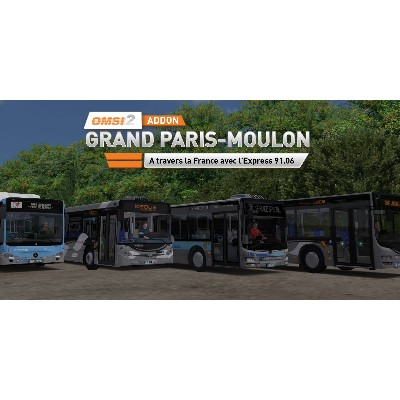OMSI Add on Grand Paris Moulon DLC PC