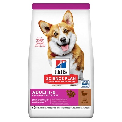 HILLS Science Plan Canine Adult Small amp Mini ryżem jagnięciną kg